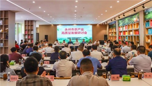 集團瀟湘茶業(yè)受邀出席永州市茶產(chǎn)業(yè)高質(zhì)量發(fā)展研討會(huì )